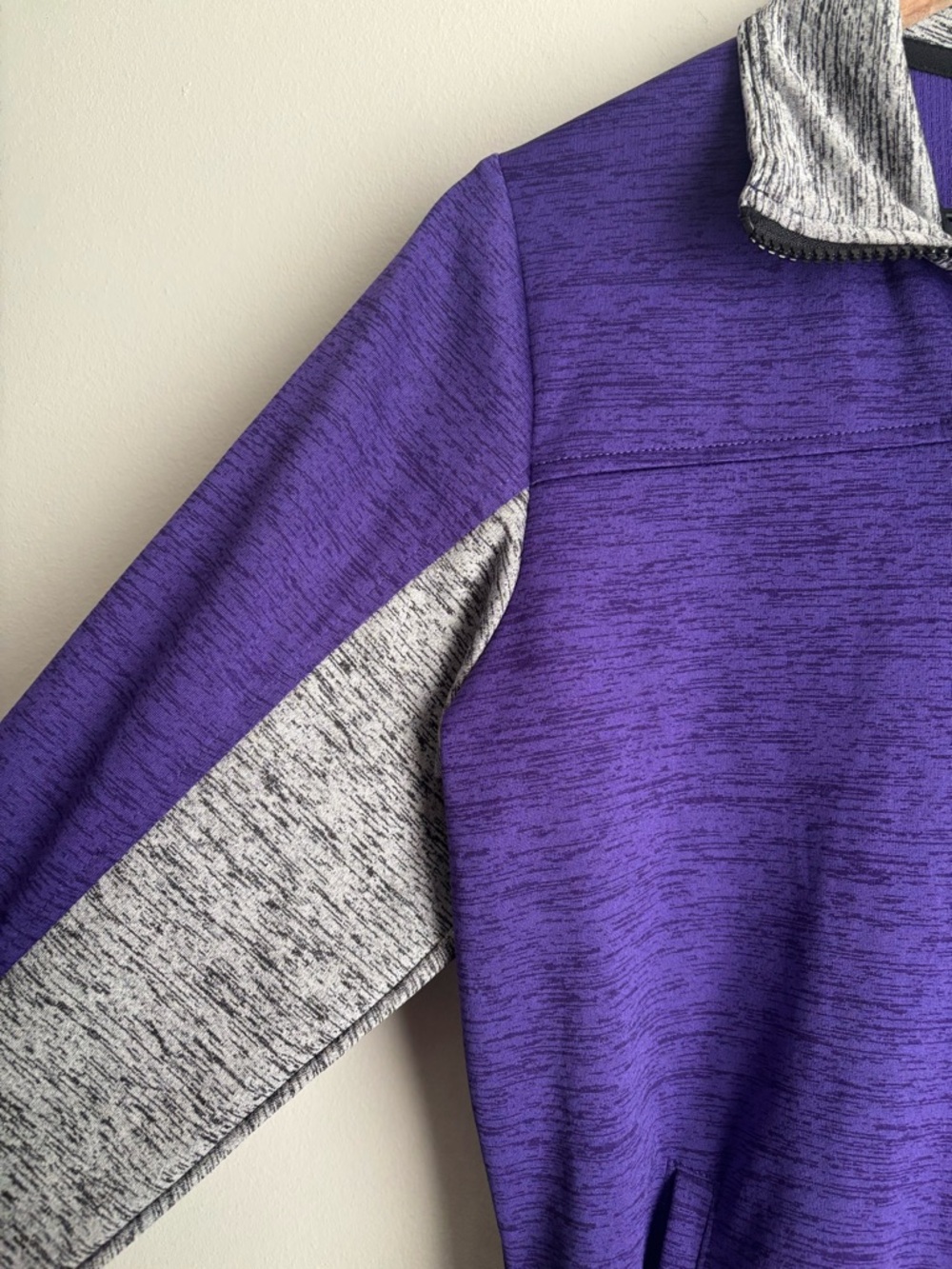 Made For Life Purple Quick-Dri Zip Up Athletic Jacket Women’s Medium Activewear - Picture 7 of 14